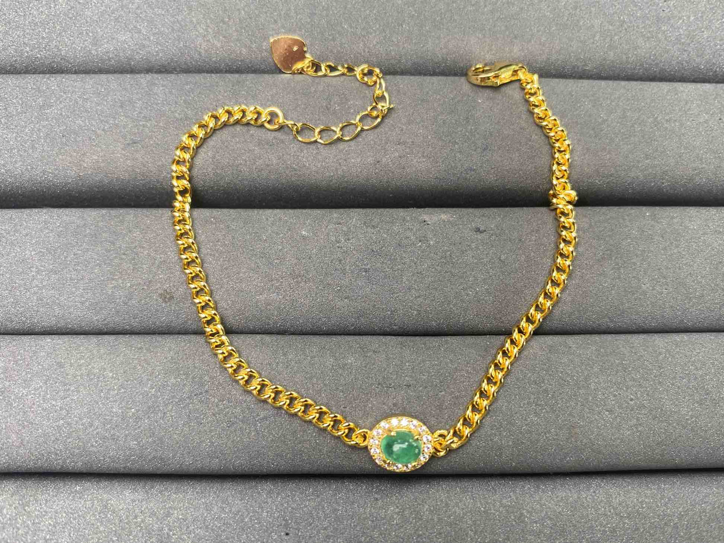 A15597 Emerald Bracelet