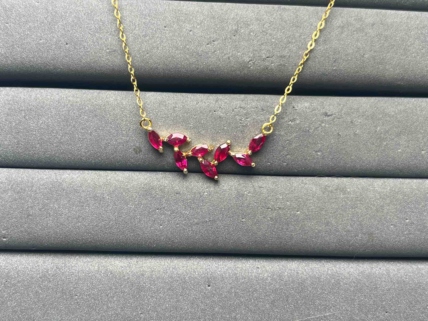 A15724 Ruby Necklace