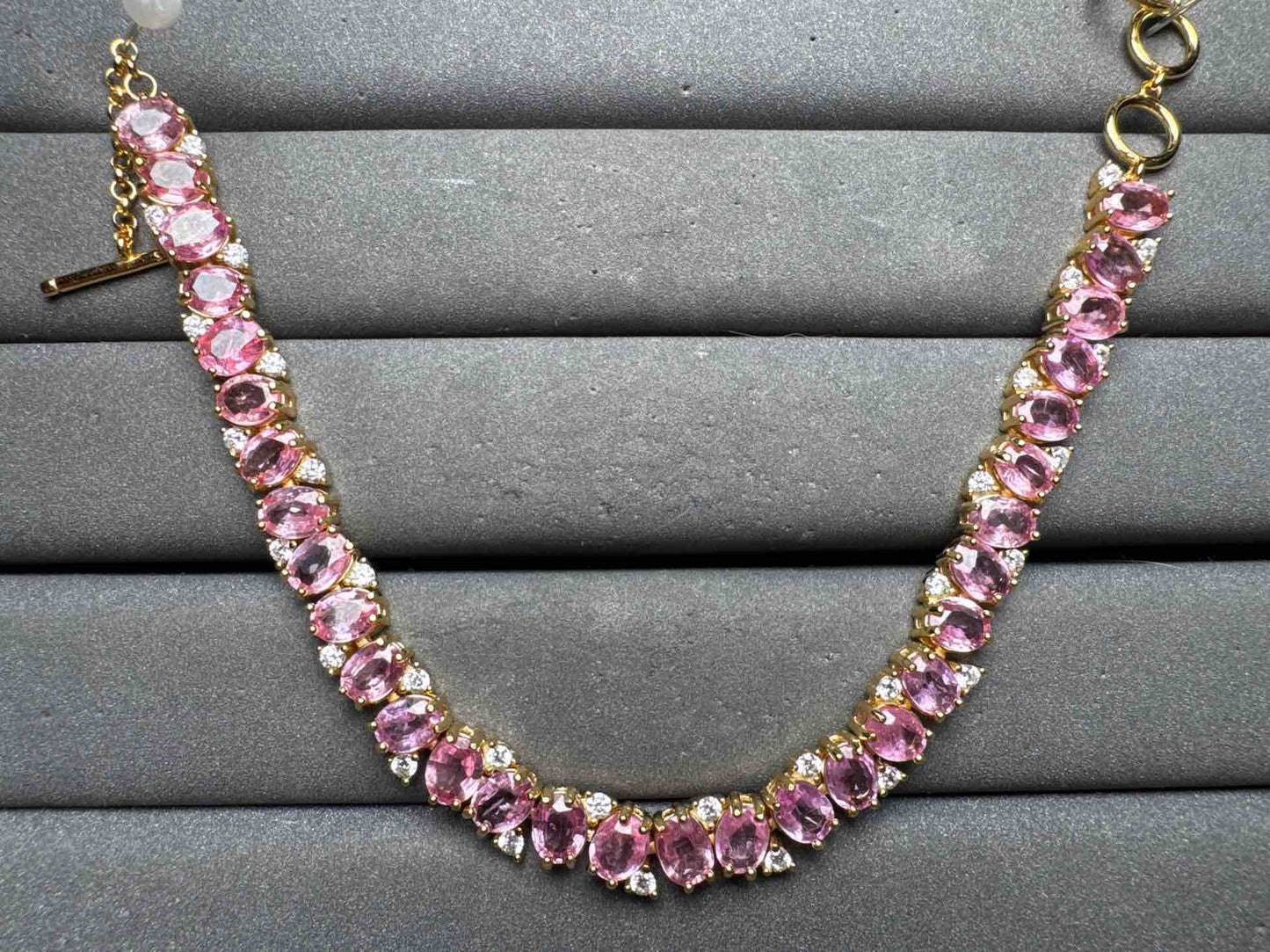 A15962 Pink Sapphire Bracelet