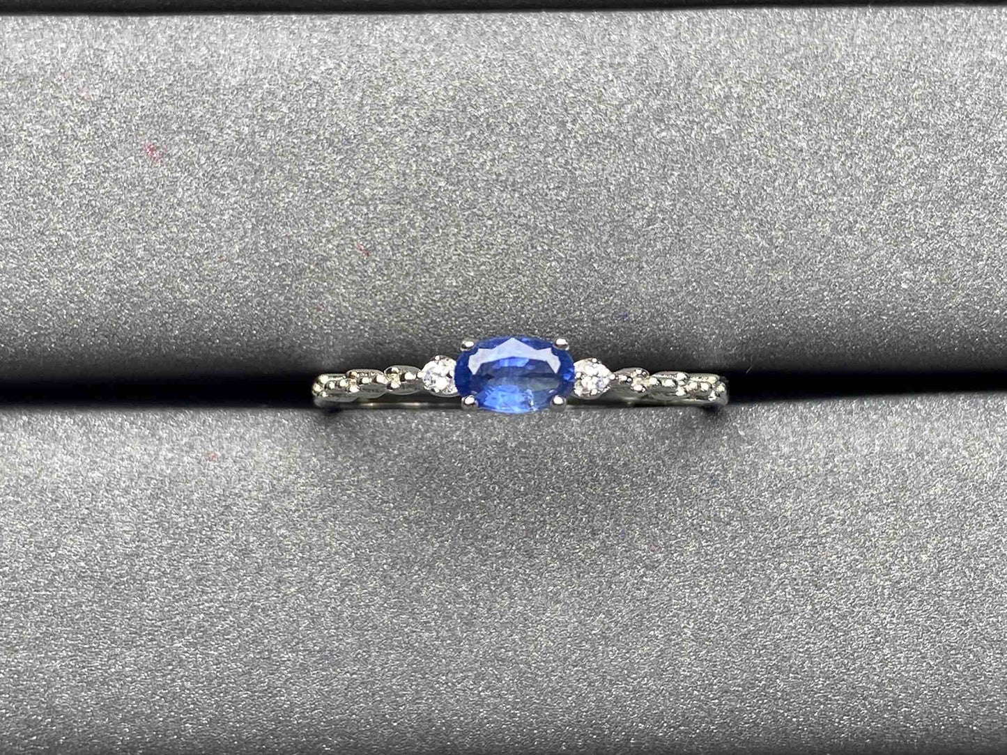 A1691 Cornflower Sapphire Ring