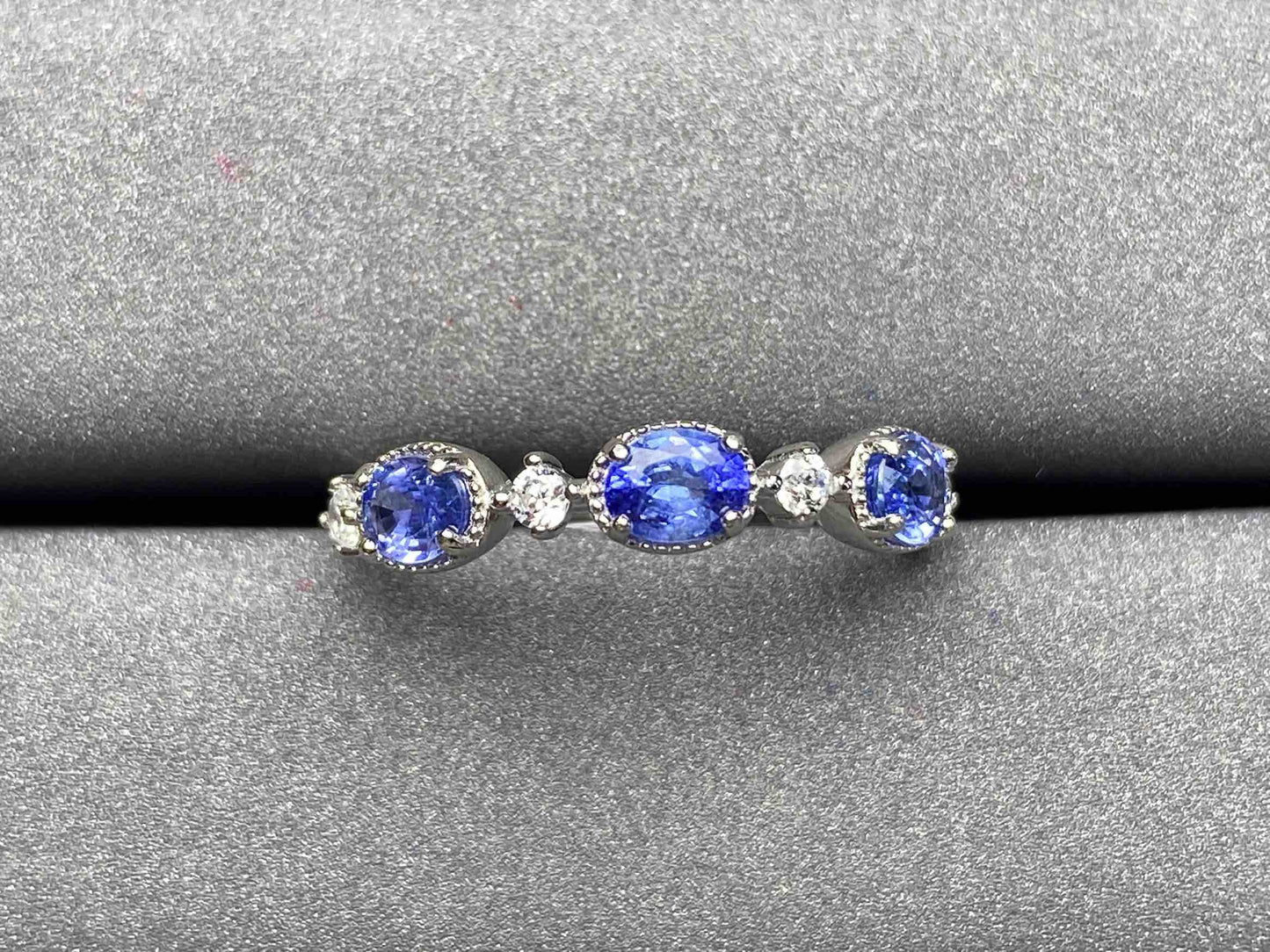 A1704 Cornflower Sapphire Ring