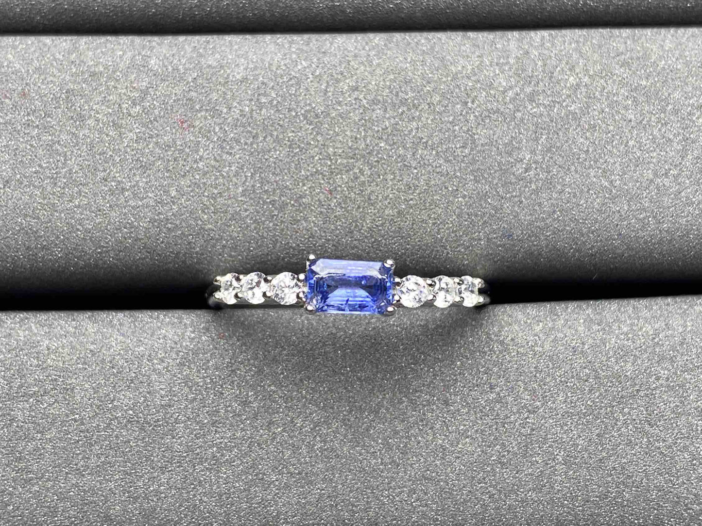 A1712 Cornflower Sapphire Ring