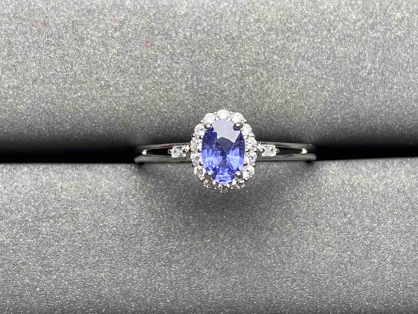 A1713 Cornflower Sapphire Ring