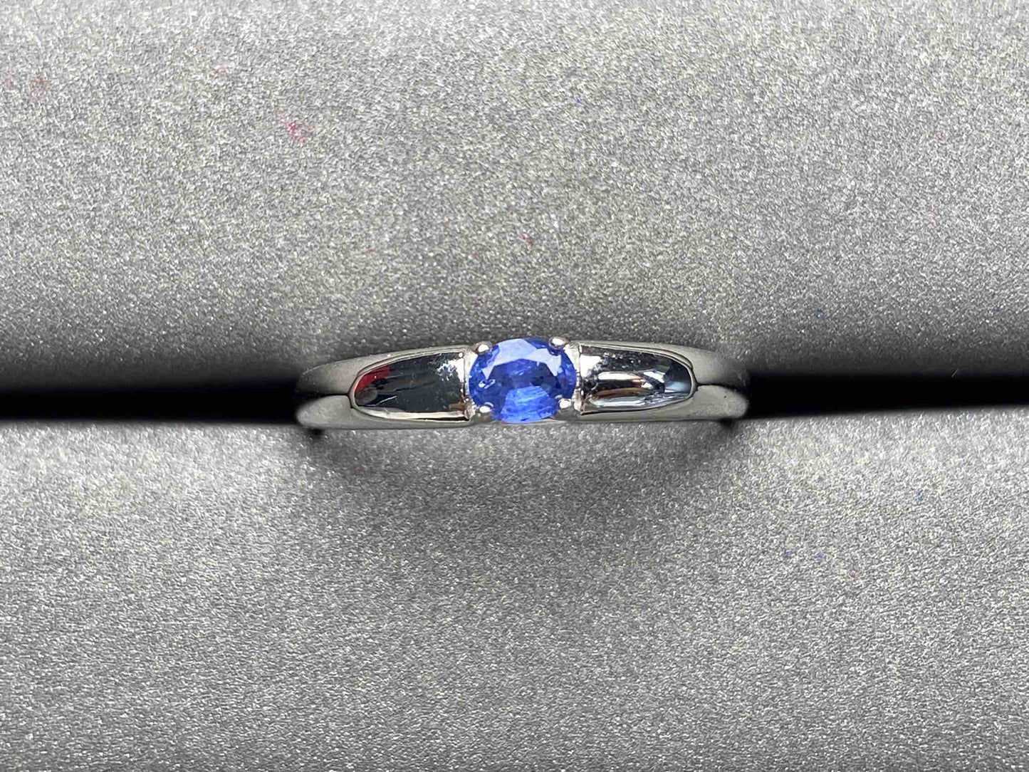 A1719 Cornflower Sapphire Ring