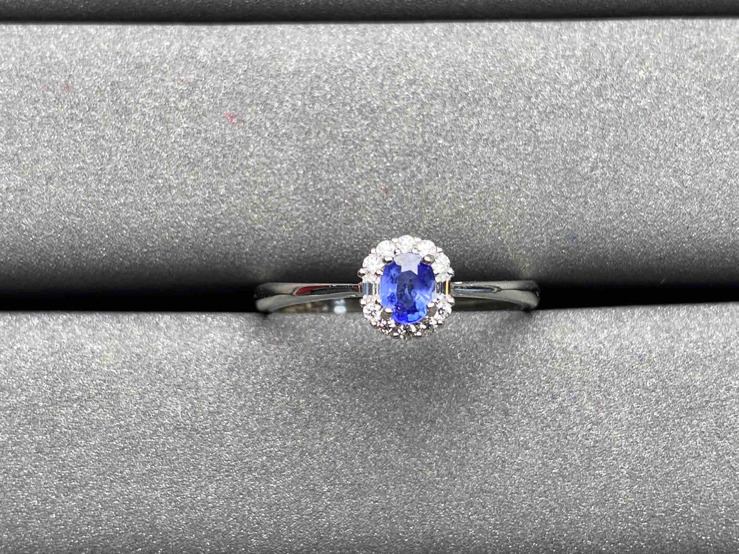 A1726 Cornflower Sapphire Ring