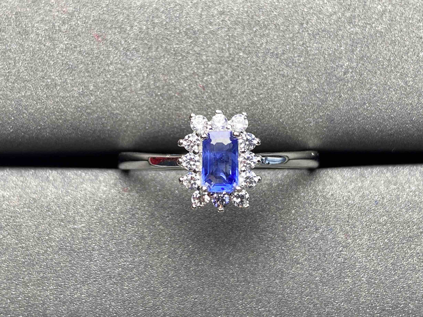 A1728 Cornflower Sapphire Ring