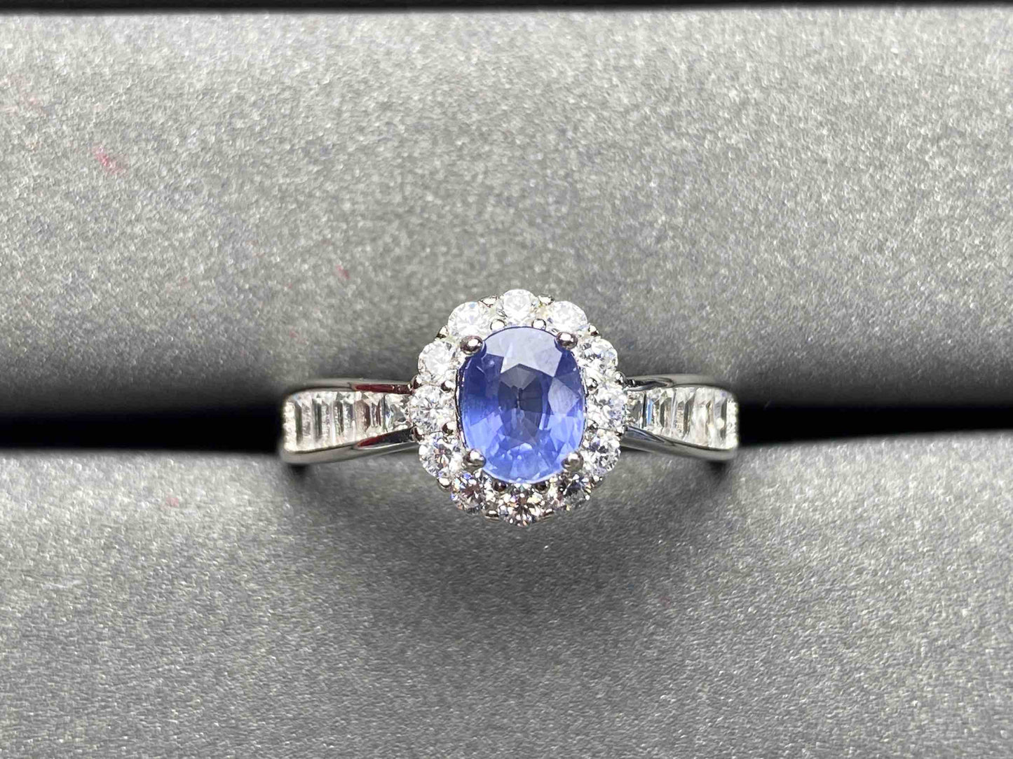 A1730 Cornflower Sapphire Ring