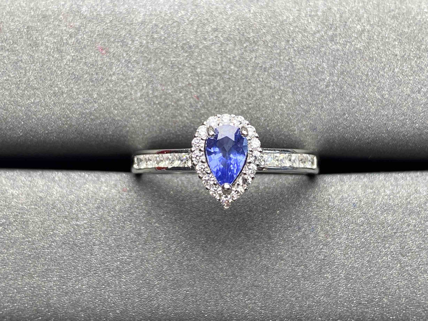 A1733 Cornflower Sapphire Ring