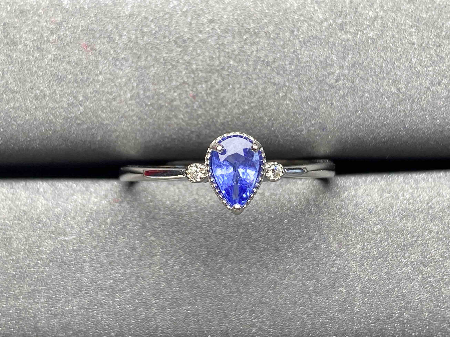 A1734 Cornflower Sapphire Ring