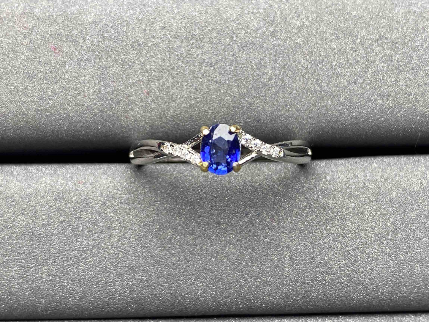 A1741 Cornflower Sapphire Ring