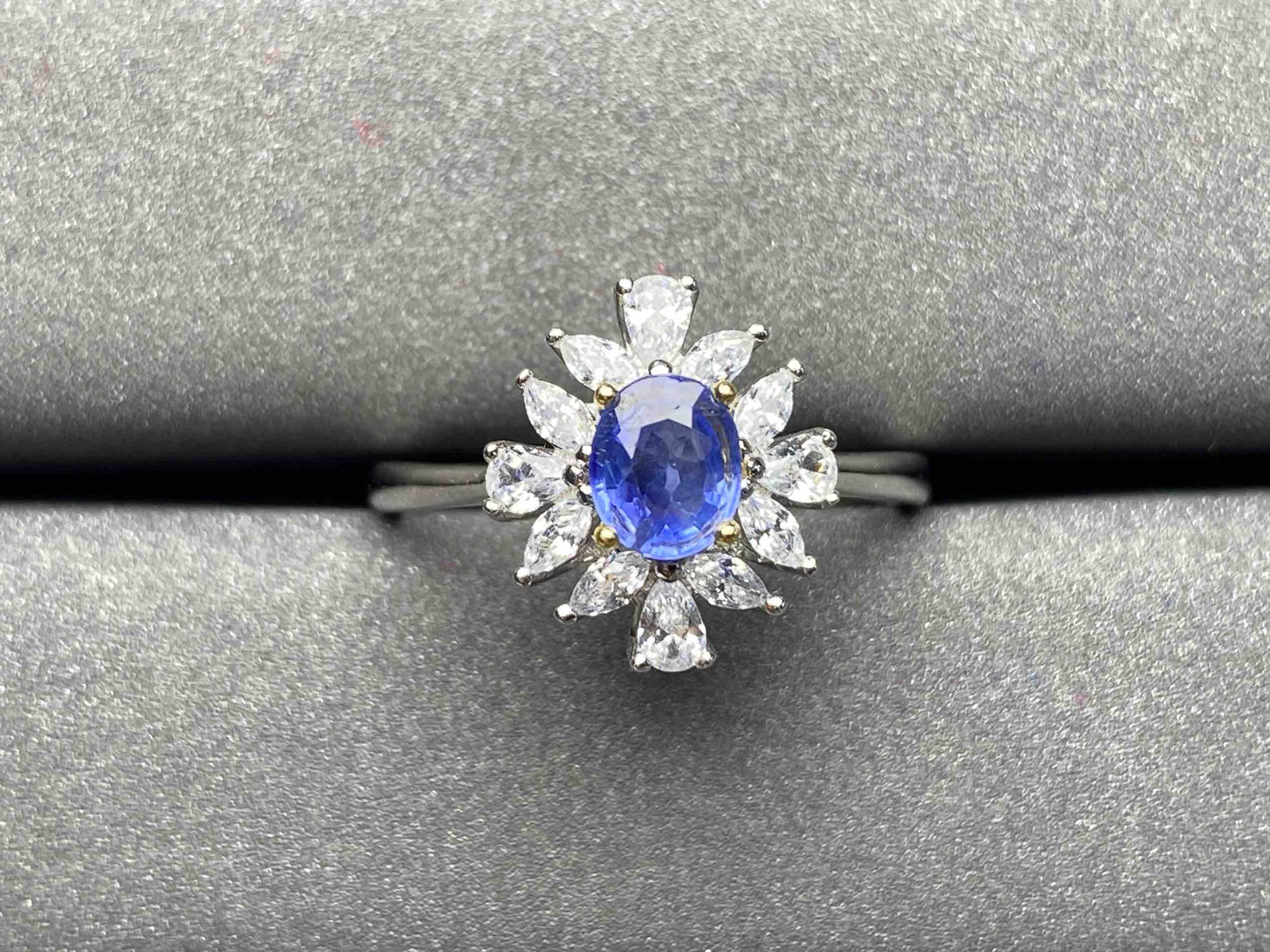 A1745 Cornflower Sapphire Ring