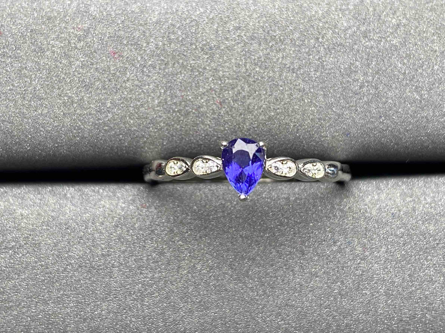 A1749 Cornflower Sapphire Ring