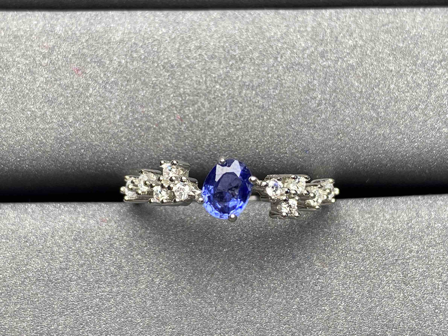 A1757 Cornflower Sapphire Ring