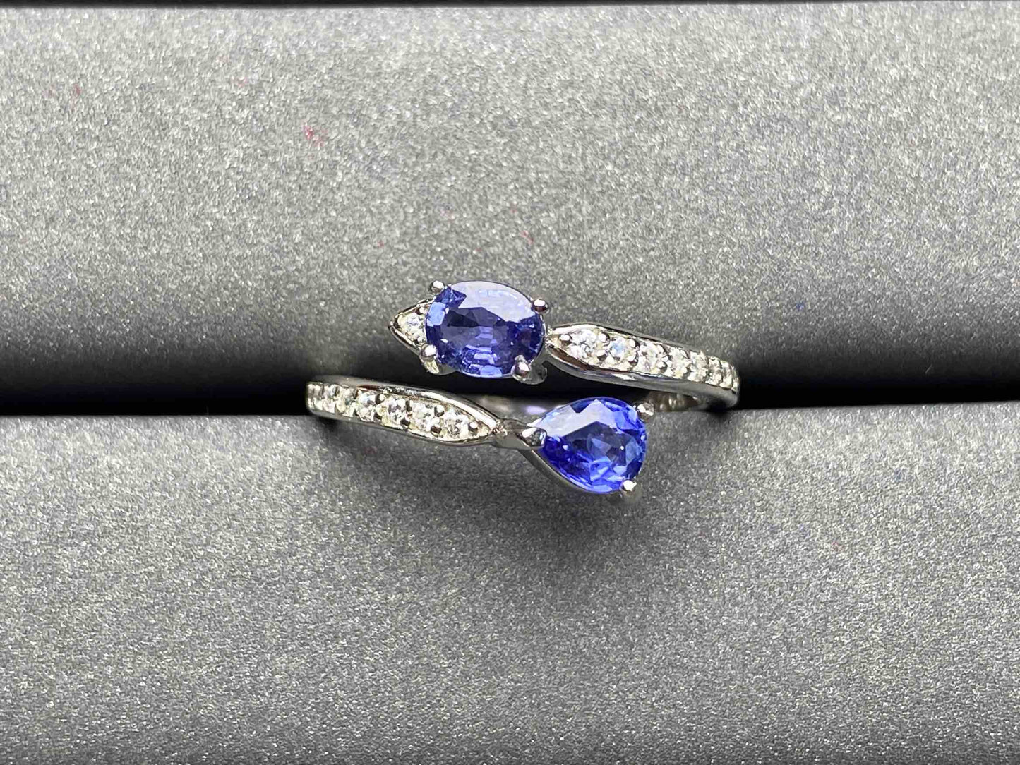 A1758 Cornflower Sapphire Ring