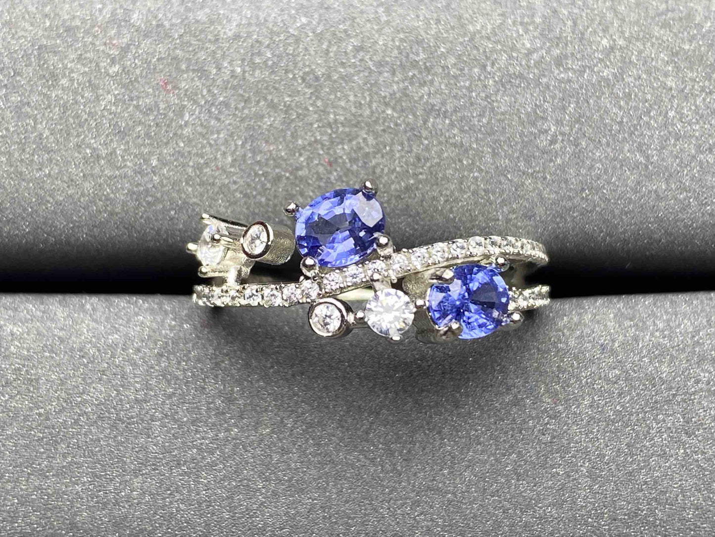 A1763 Cornflower Sapphire Ring