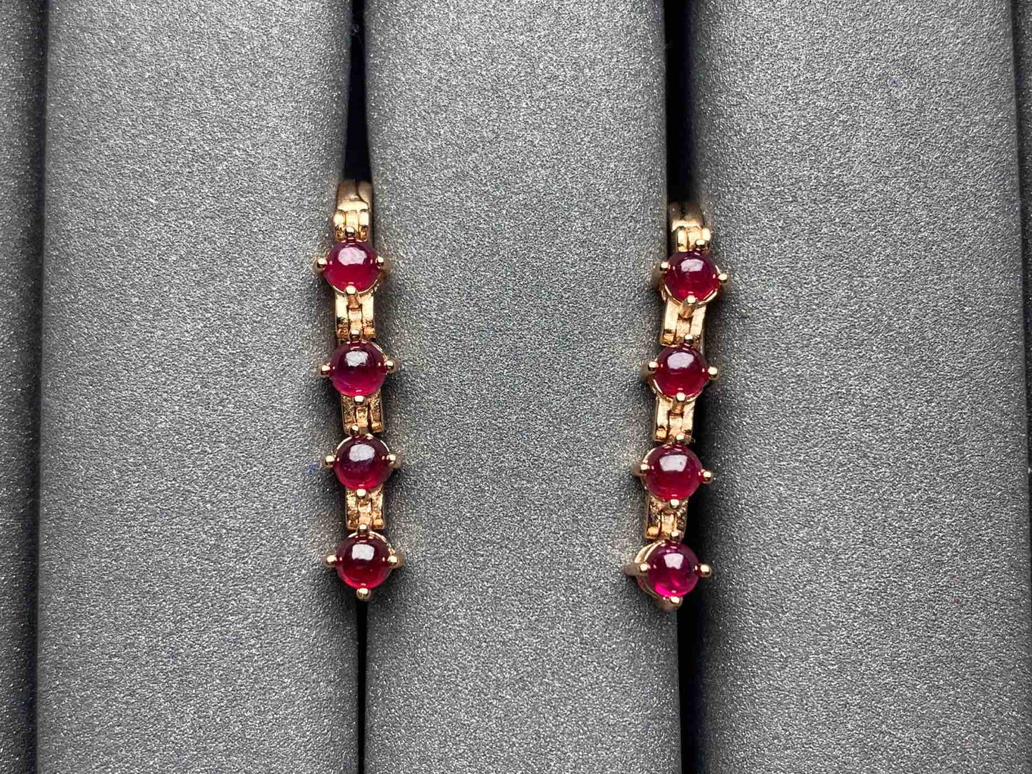 A1782 Ruby Earrings