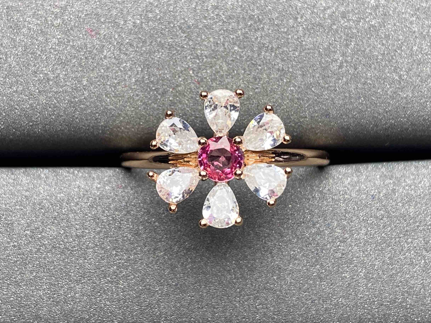 A1834 Pink Sapphire Ring