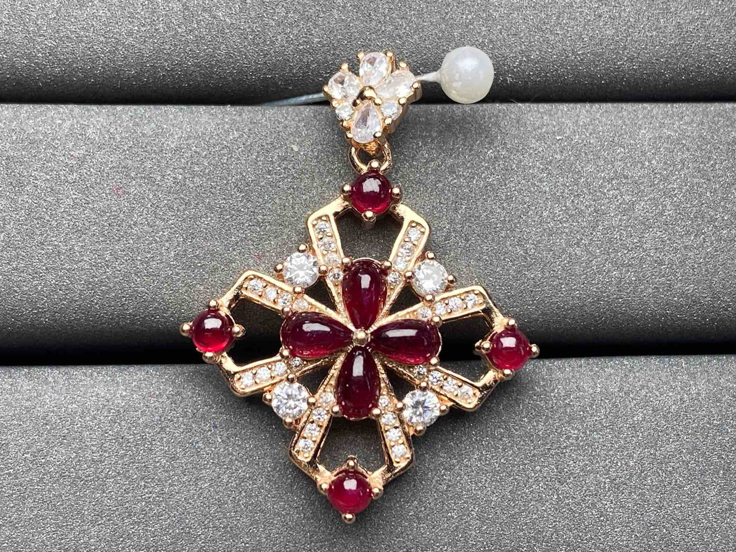 A1837 Ruby Pendant
