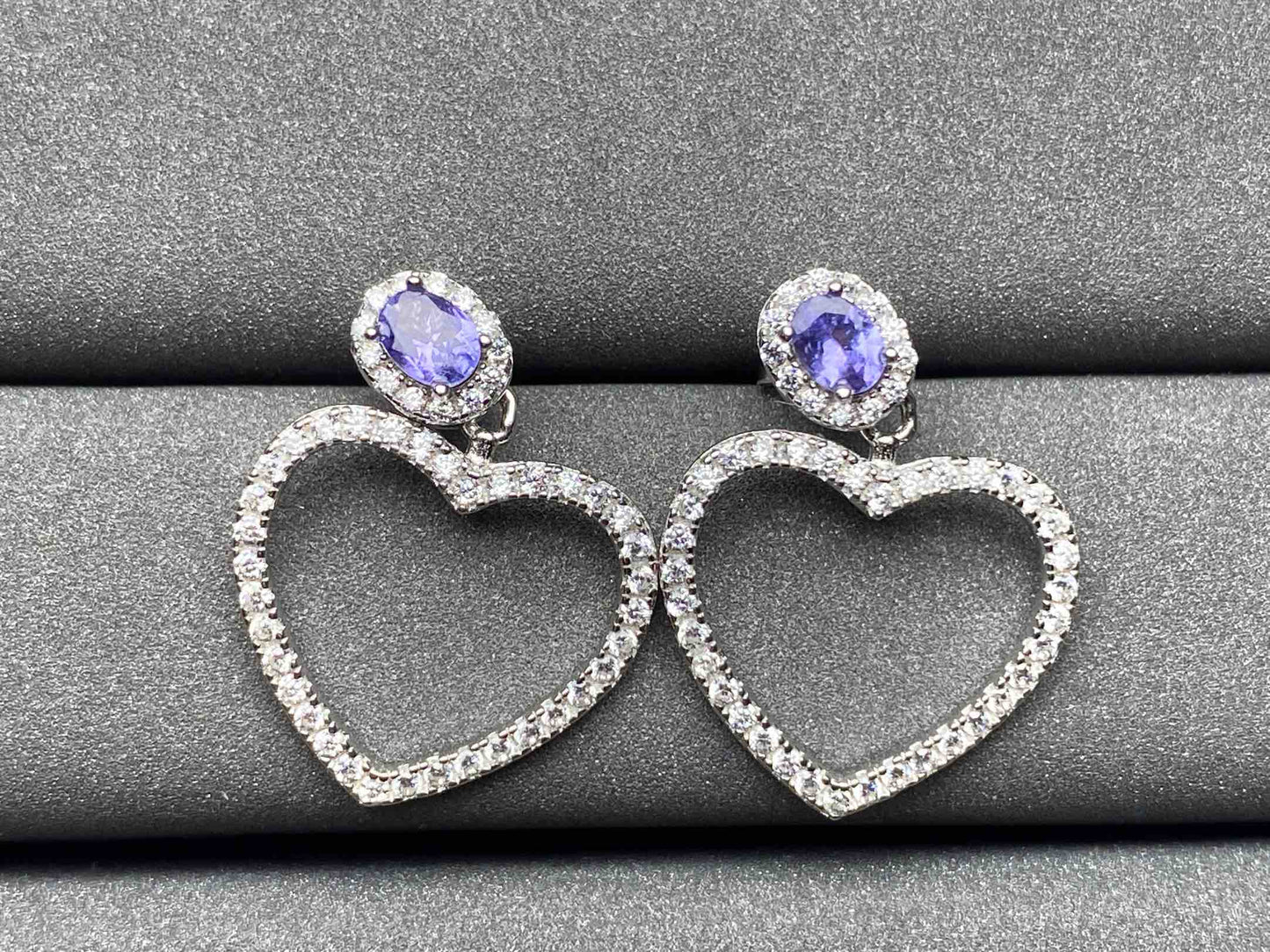 A184 Tanzanite Earrings