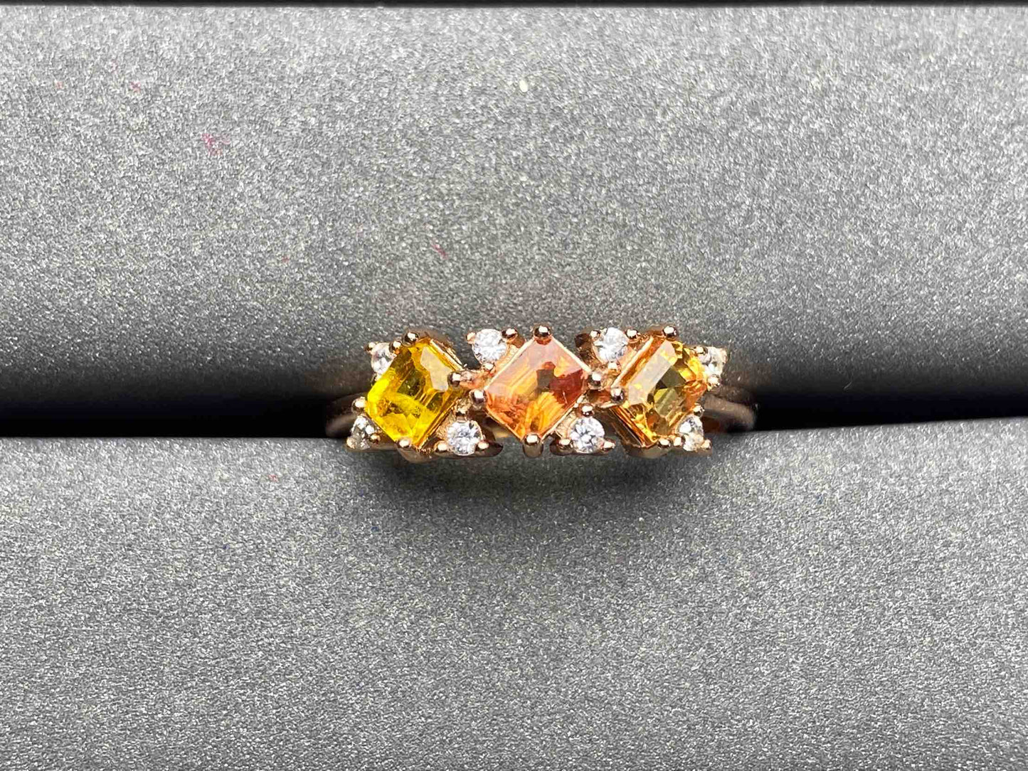 A1842 Colorful Sapphire Ring
