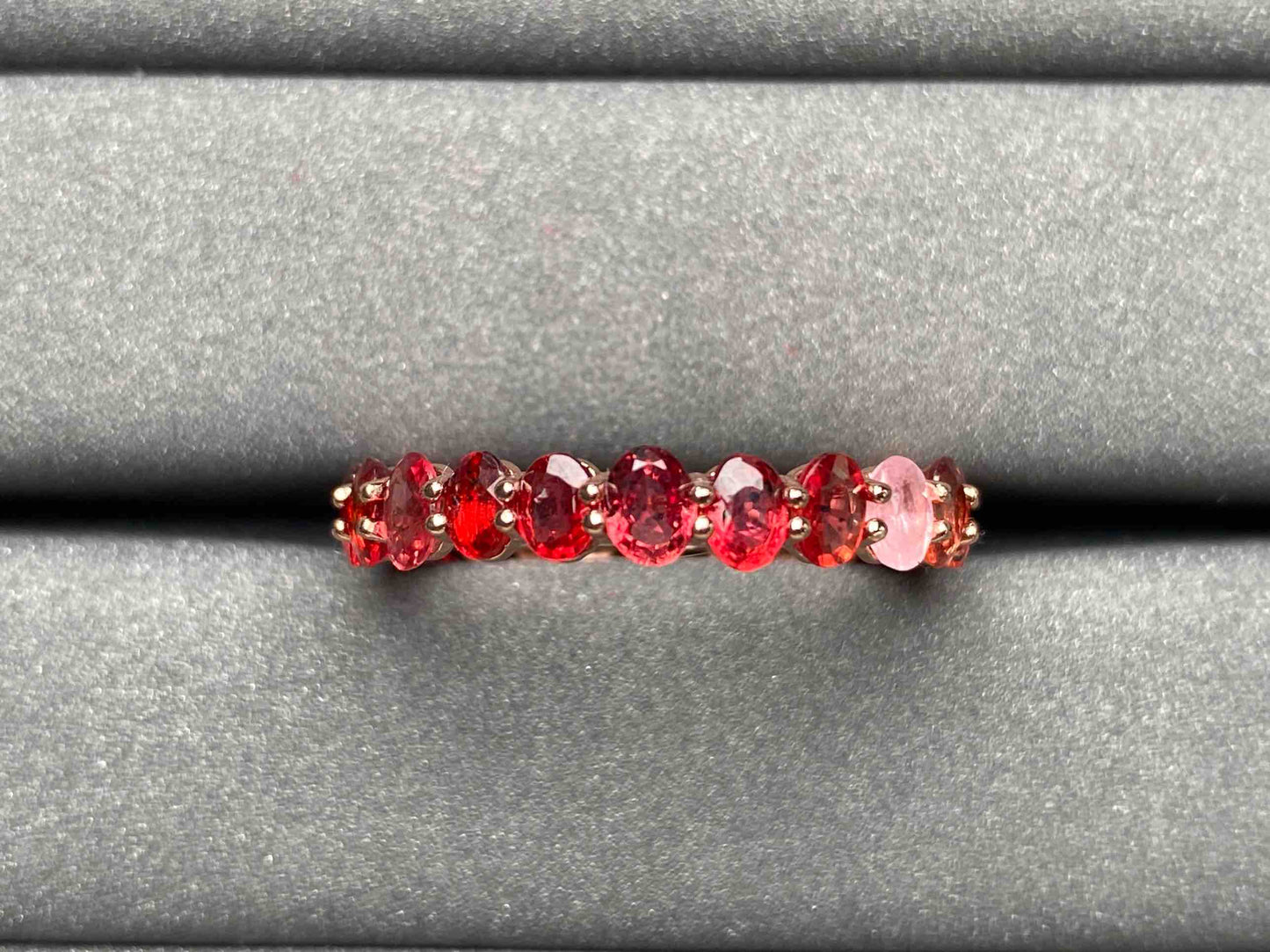 A1966 Colorful Sapphire Ring