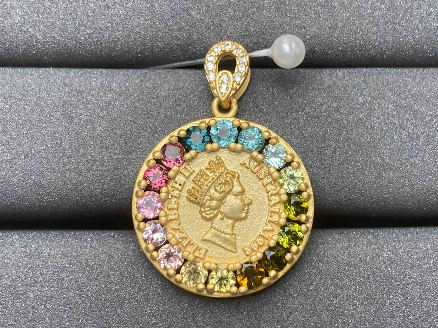 A1998 Tourmaline Pendant