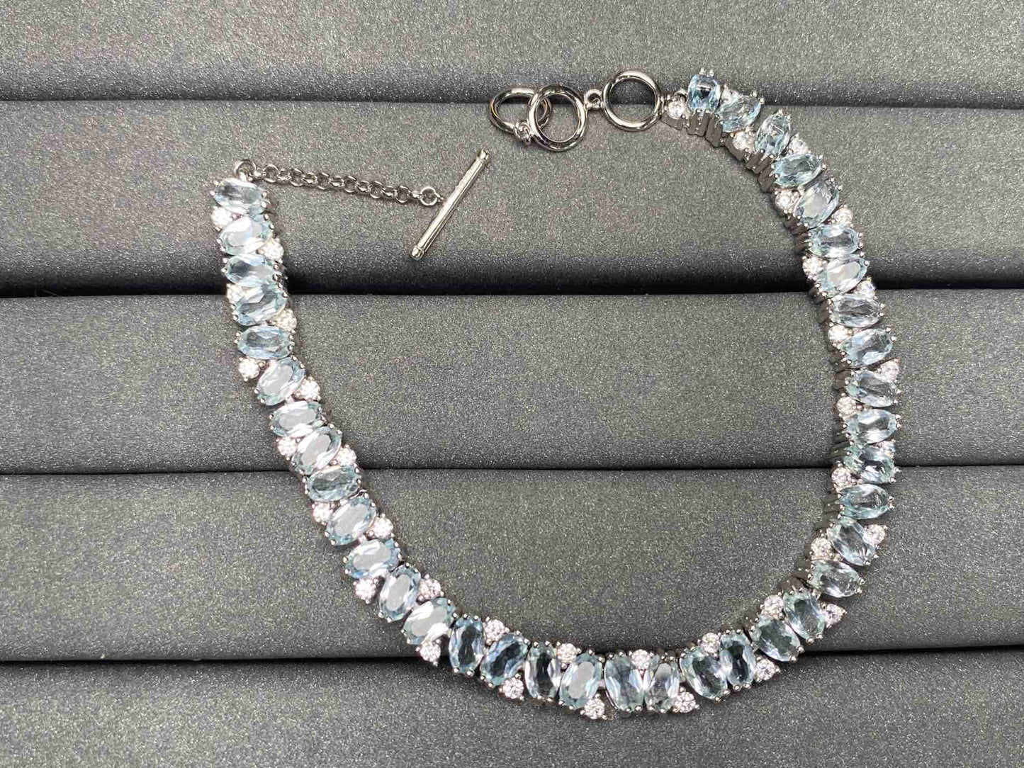 A2027 Aquamarine Bracelet