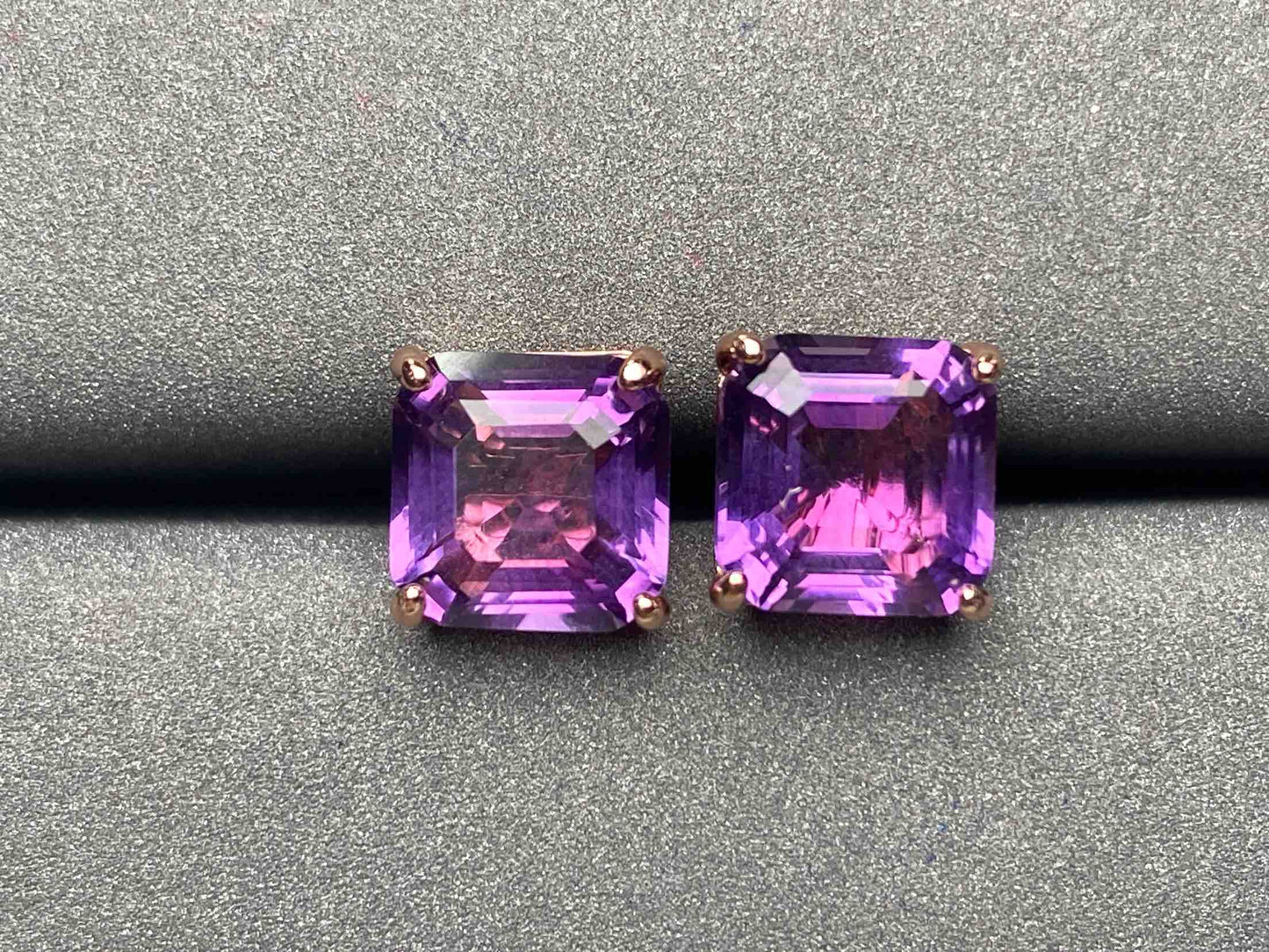 A2034 Amethyst Earrings