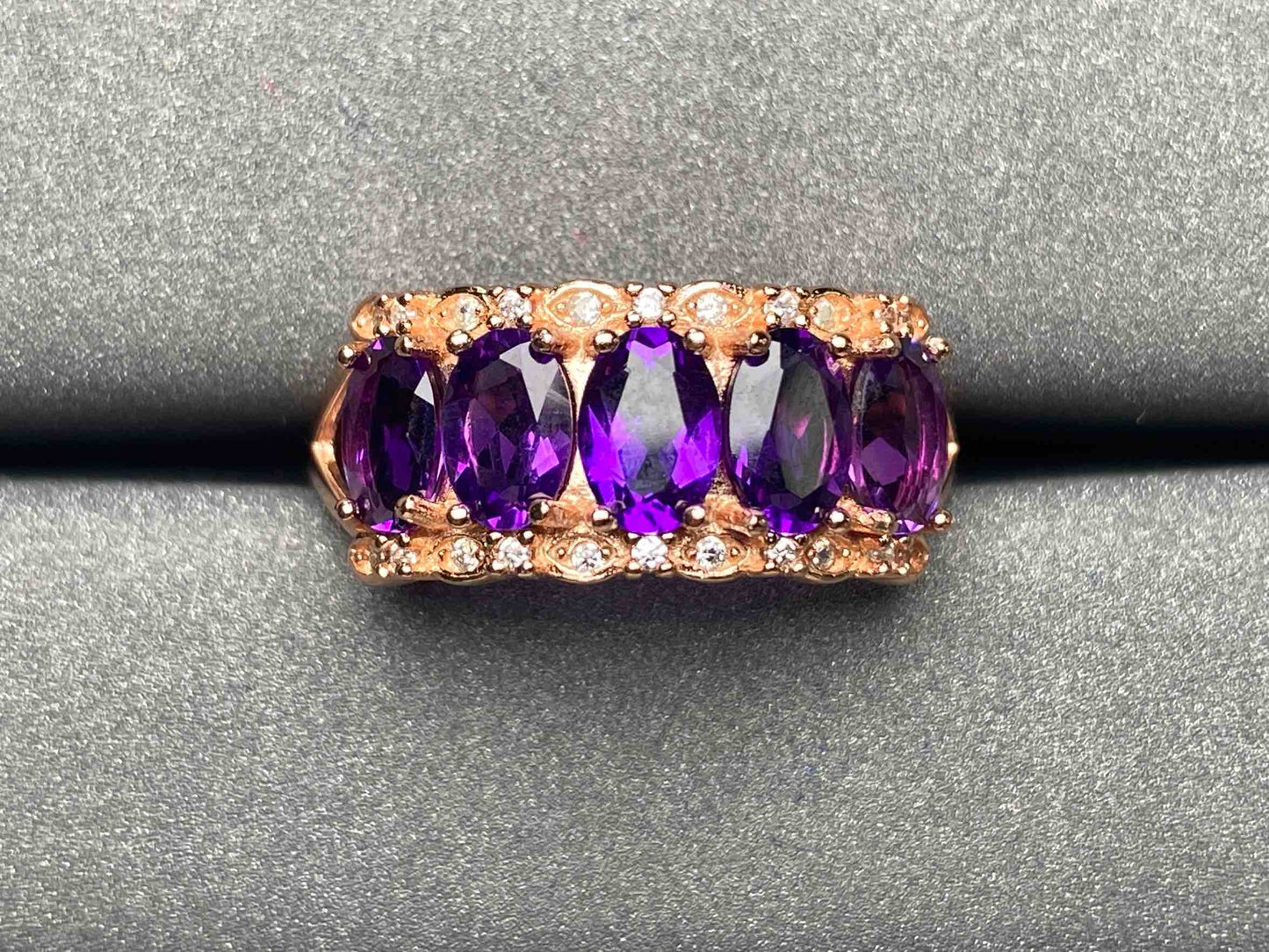 A2055 Amethyst Ring