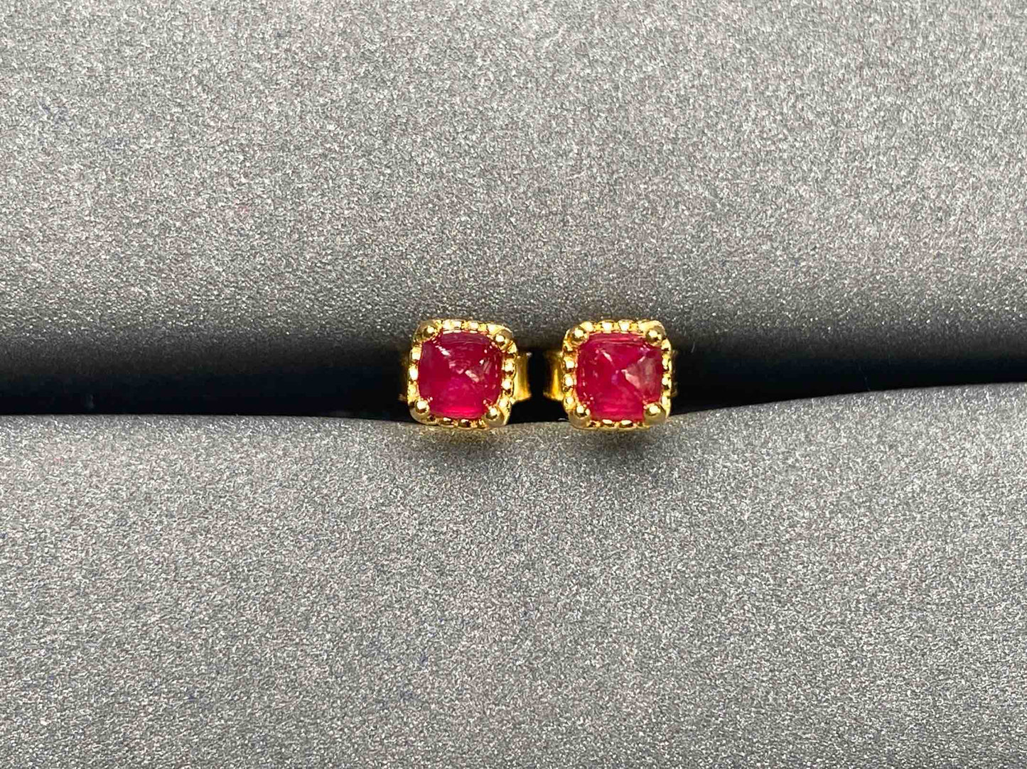 A2143 Ruby Earrings