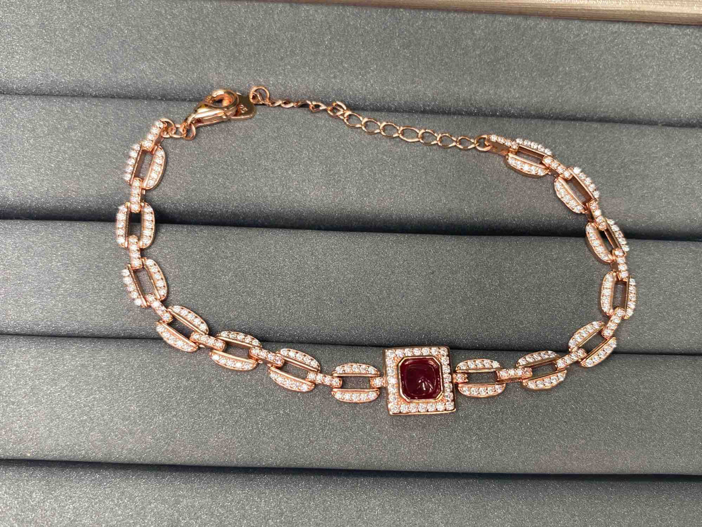 A2168 Ruby Bracelet