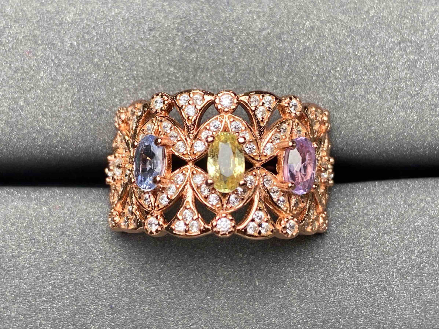 A2177 Non-treated Sapphire Ring