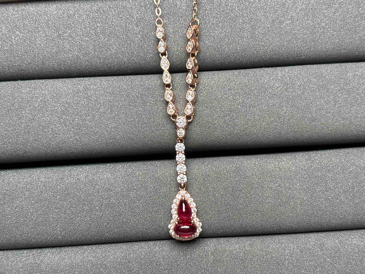A2458 Ruby Necklace