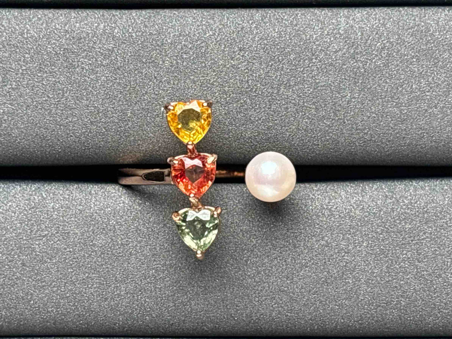 A2508 Colorful Sapphire Ring