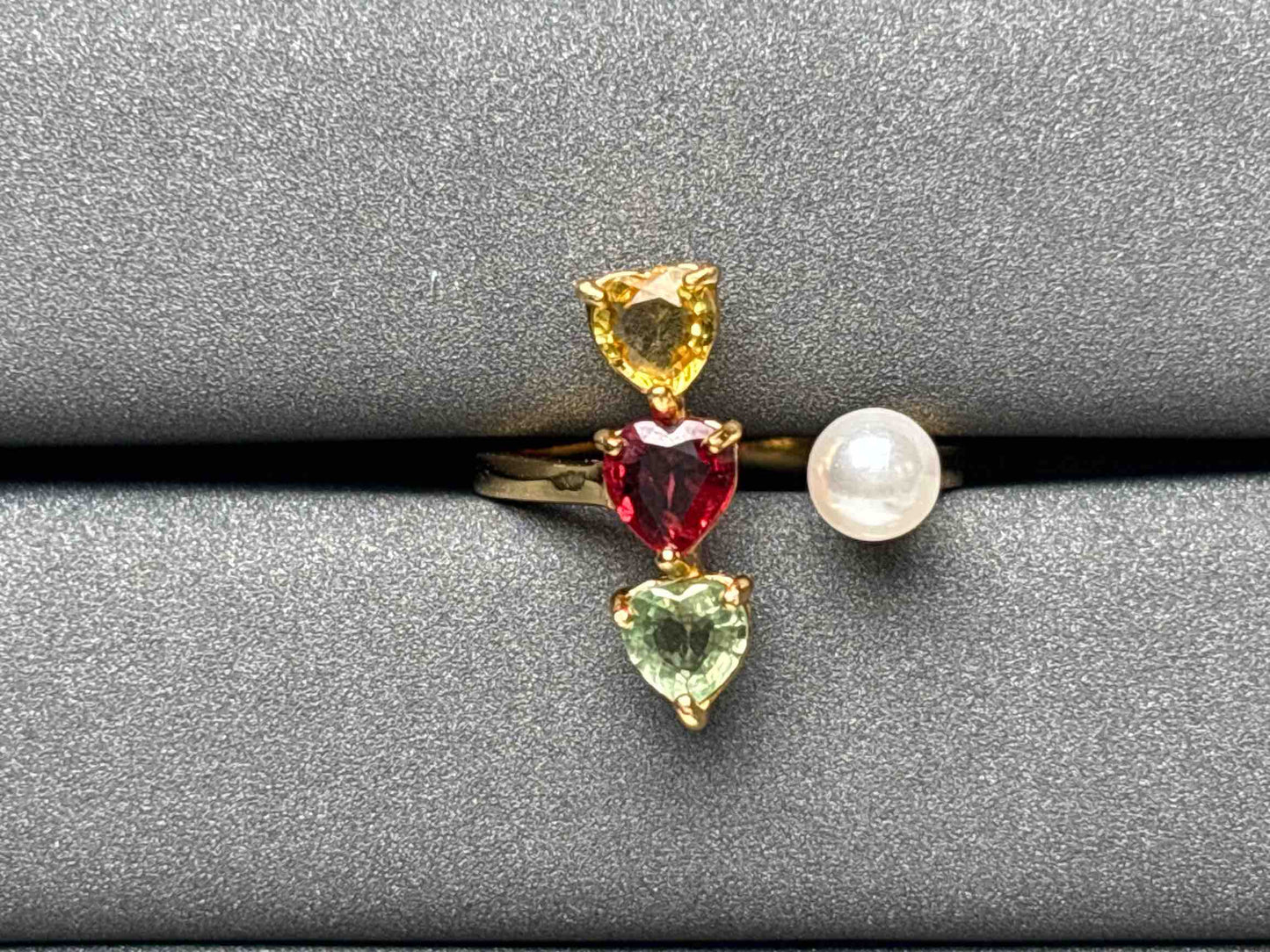 A2510 Colorful Sapphire Ring