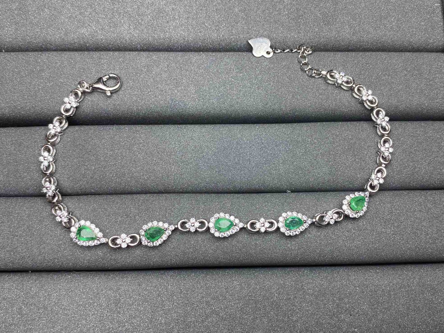 A278 Emerald Bracelet