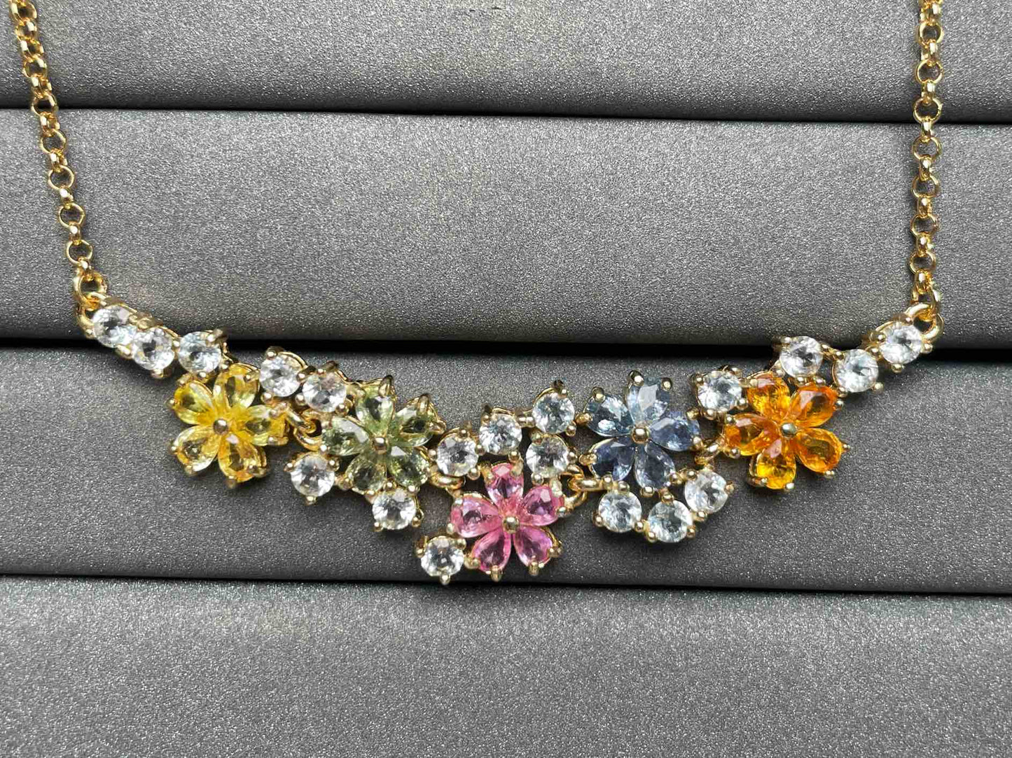A3041 Colorful Sapphire Bracelet