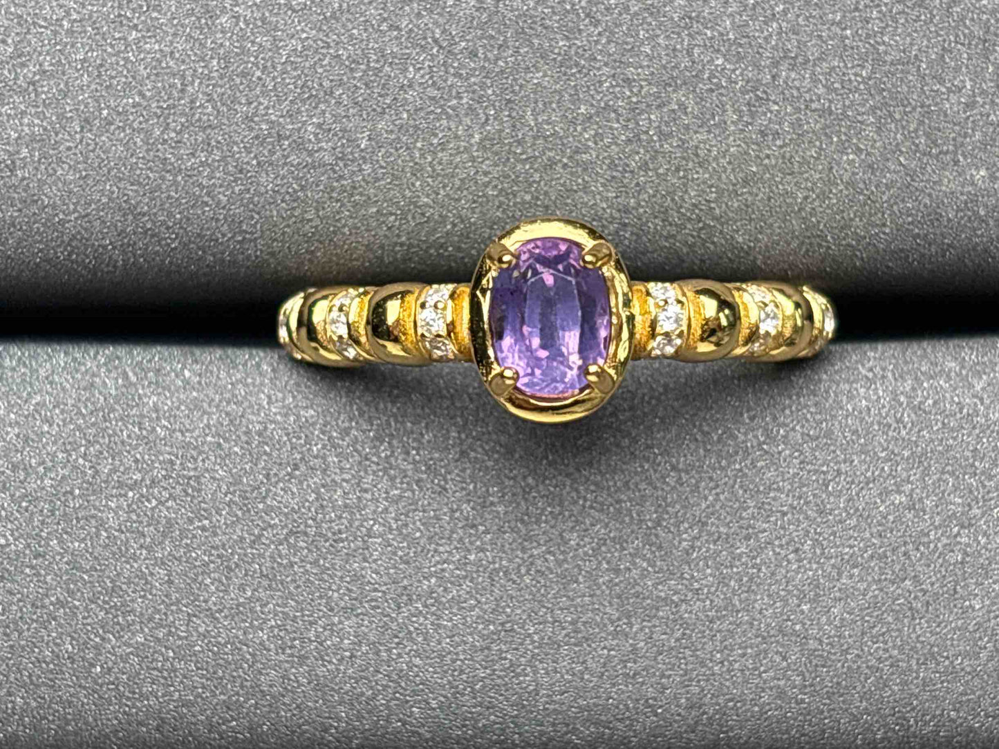 A3199 Purple Sapphire Ring
