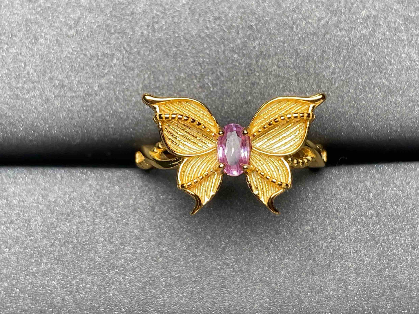 A3222 Pink Sapphire Ring