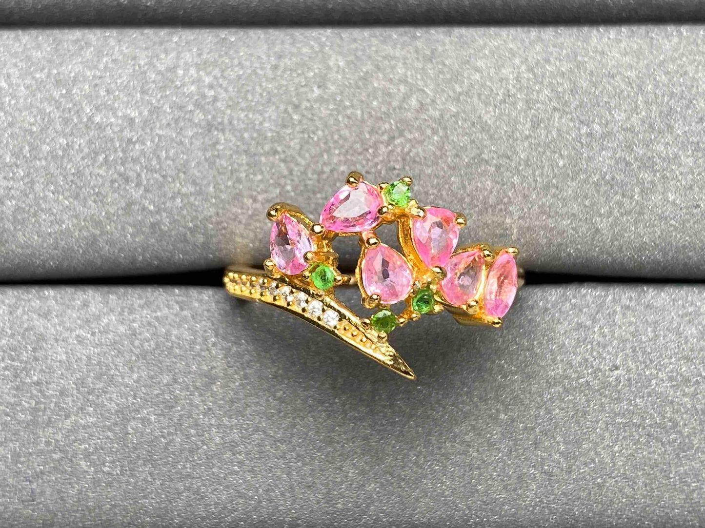 A3257 Pink Sapphire Ring