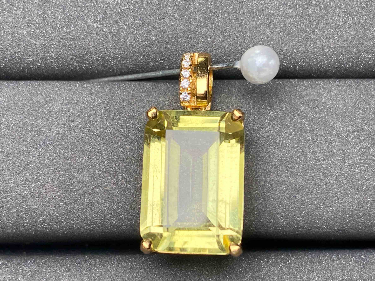 A3346 Citrine Pendant