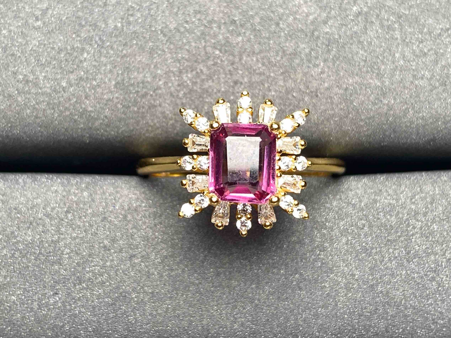 A3457 Malaya garnet Ring