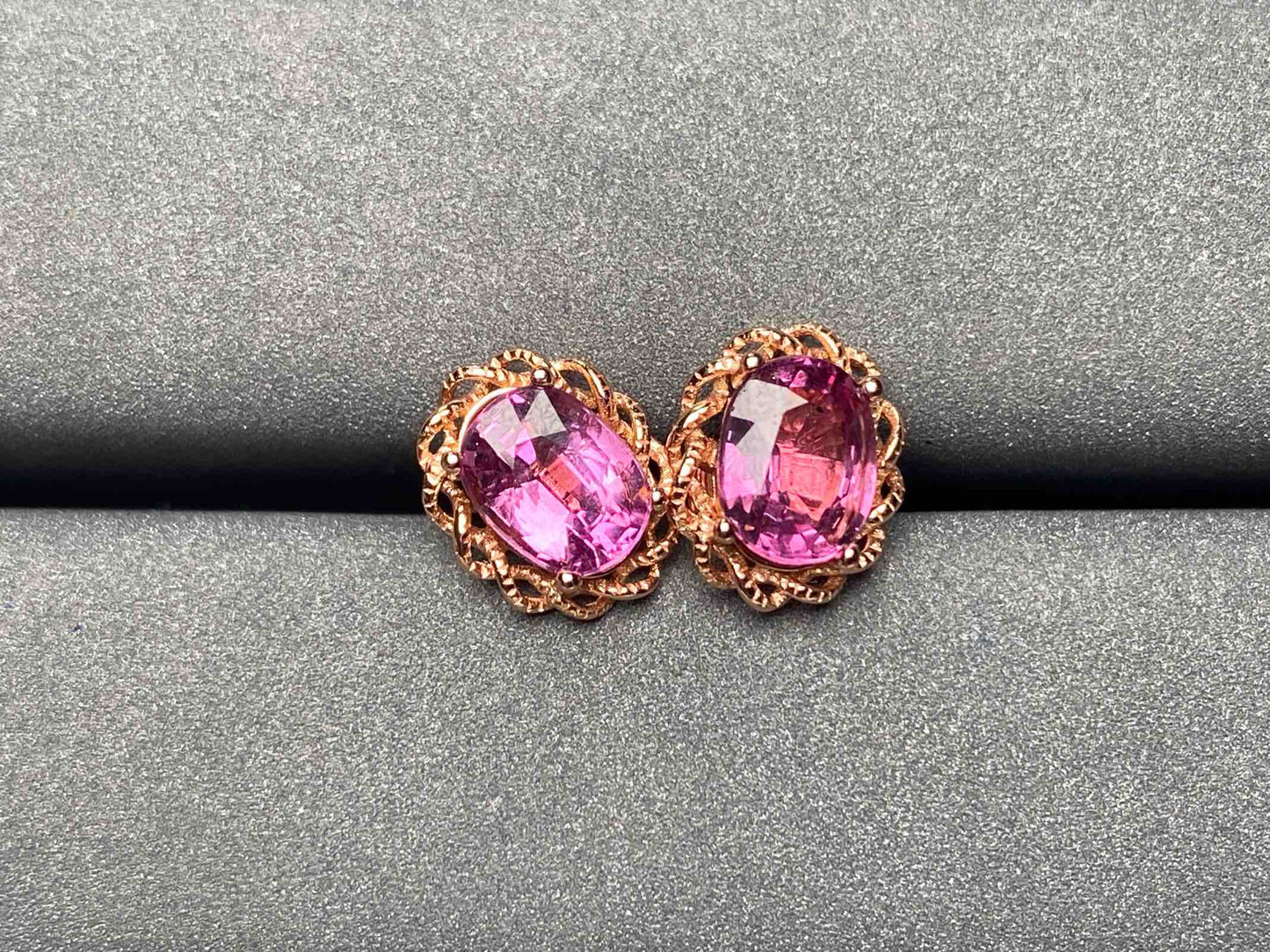 A3467 Malaya garnet Earrings