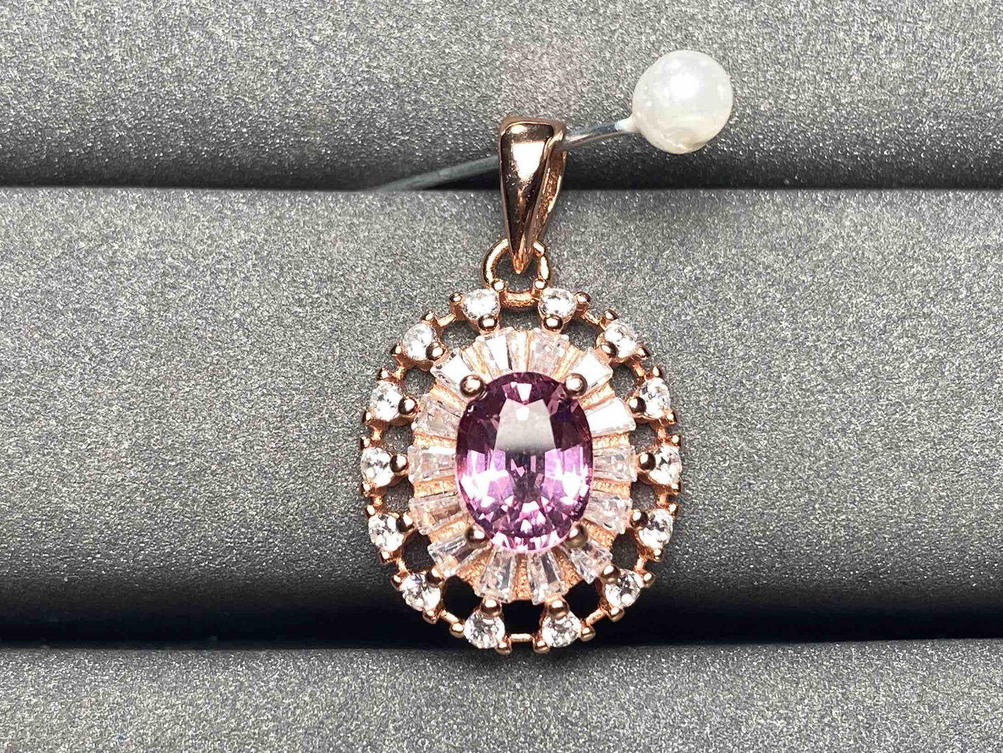 A3474 Malaya garnet Pendant