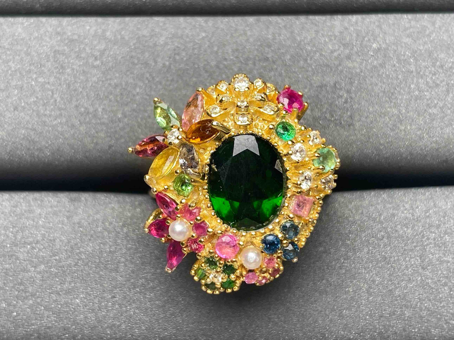A3605 Diopside Ring