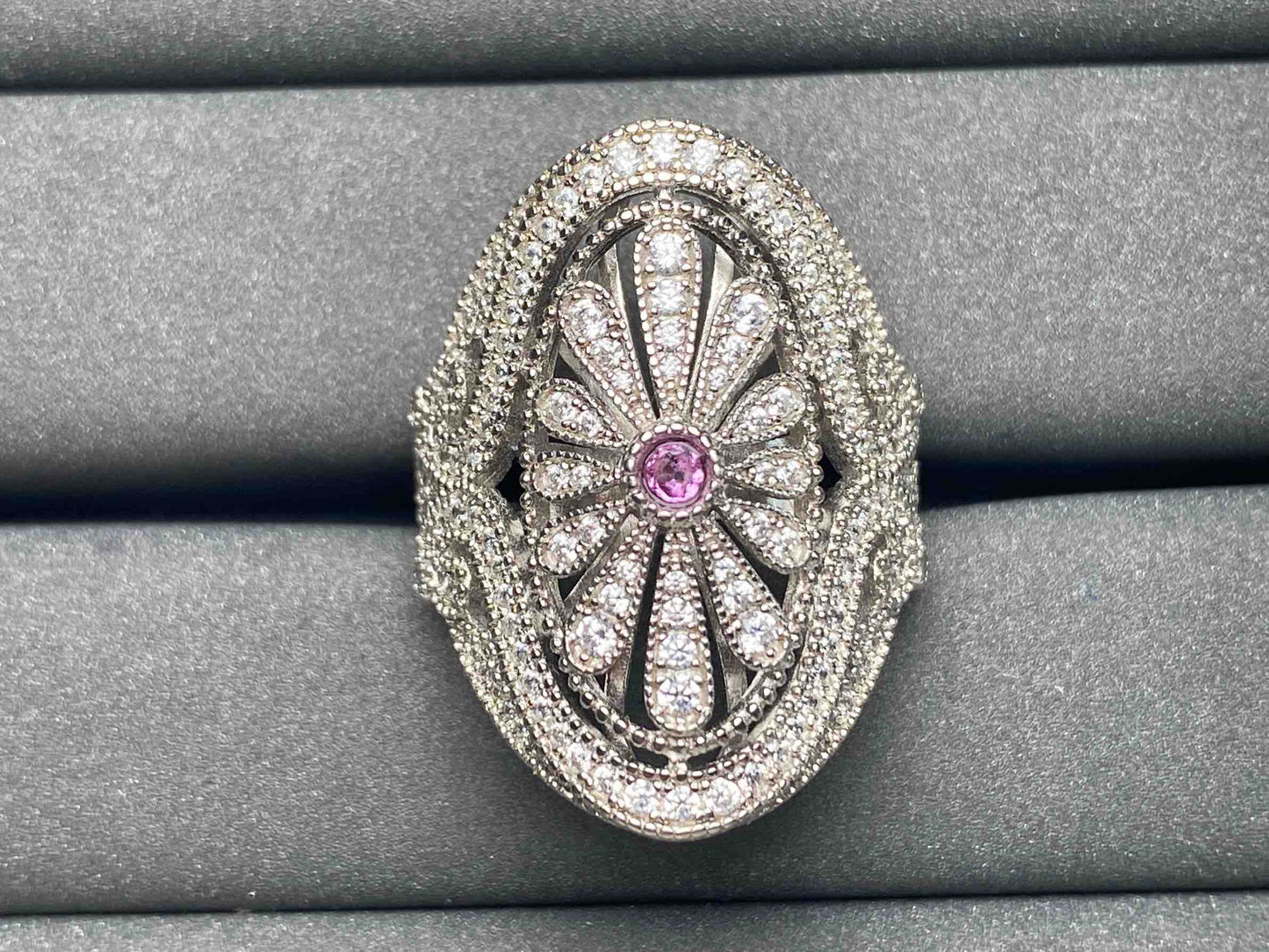 A3606 Pink Sapphire Ring