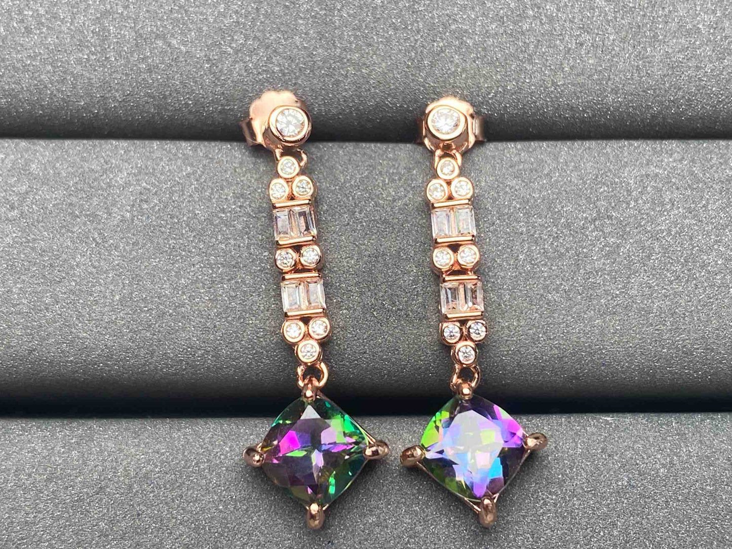 A3614 Topaz Earrings