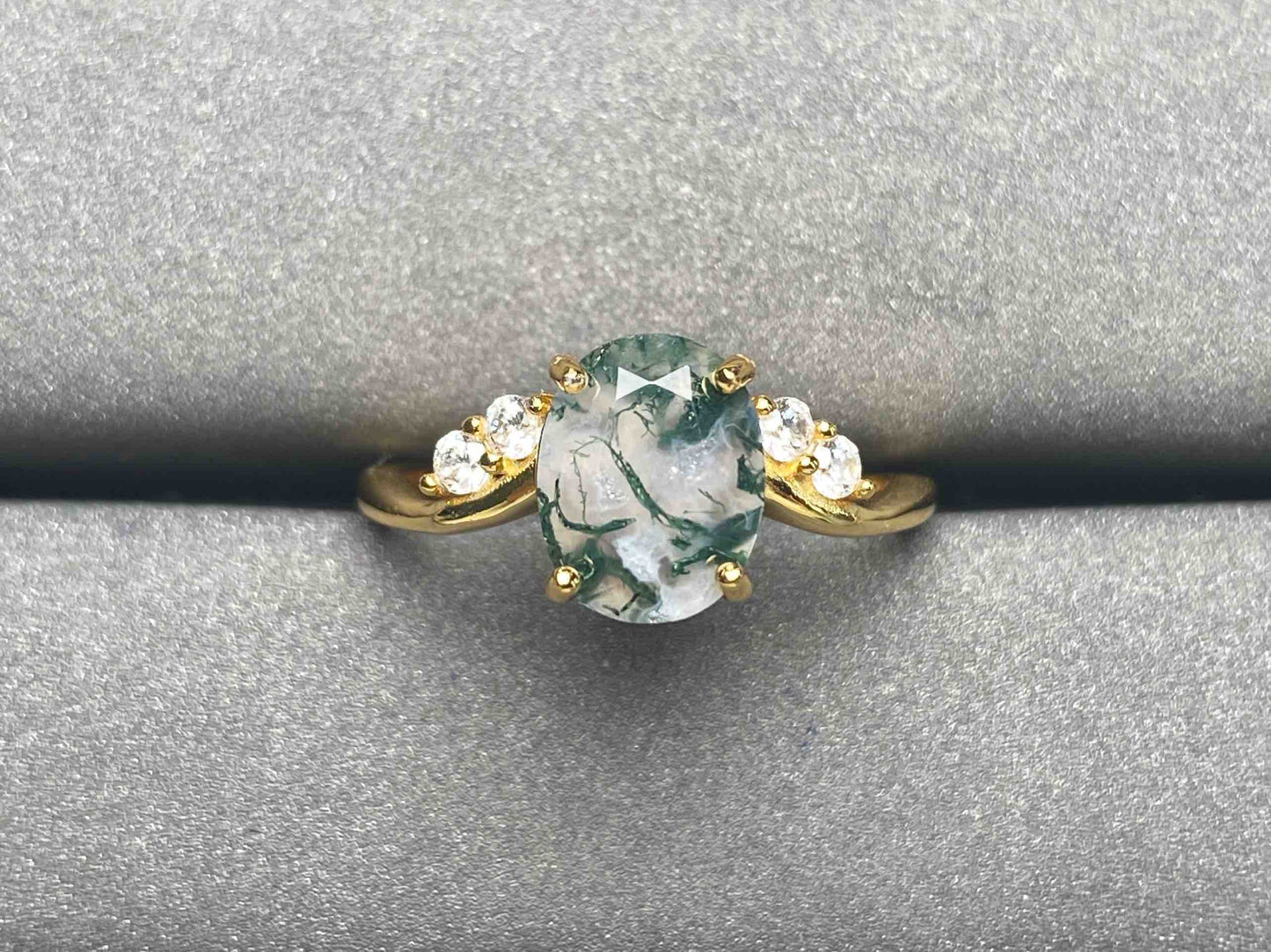 A3616 Moss Agate Ring