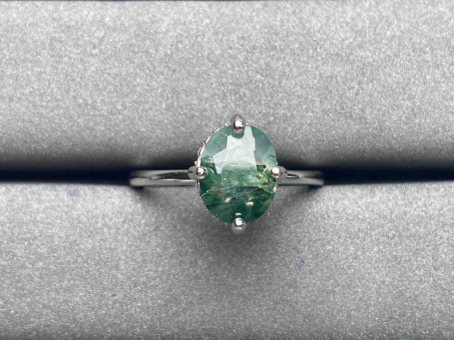 A3657 Moss Agate Ring