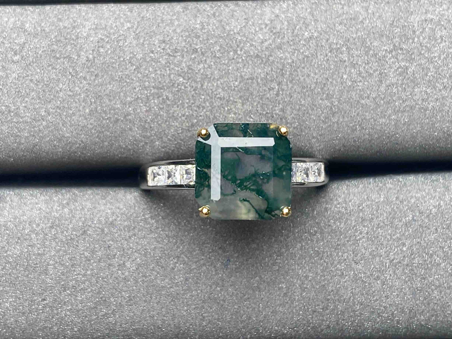 A3664 Moss Agate Ring